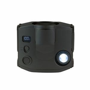 ユアサプライムス YBM-600HE(H) ベルト 首掛け 2WAY パワフルベルトファン LEDライト付 グレー