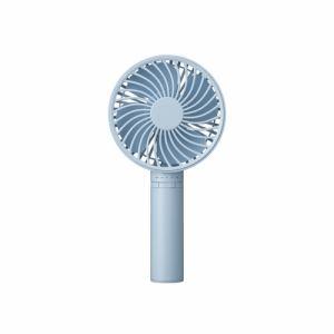 コイズミ KPF-0951/A ハンディファン USB type-C充電式 スカイブルー