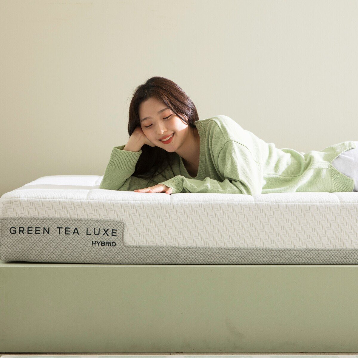 Zinus Green Tea Luxe ハイブリッドマットレス シングル