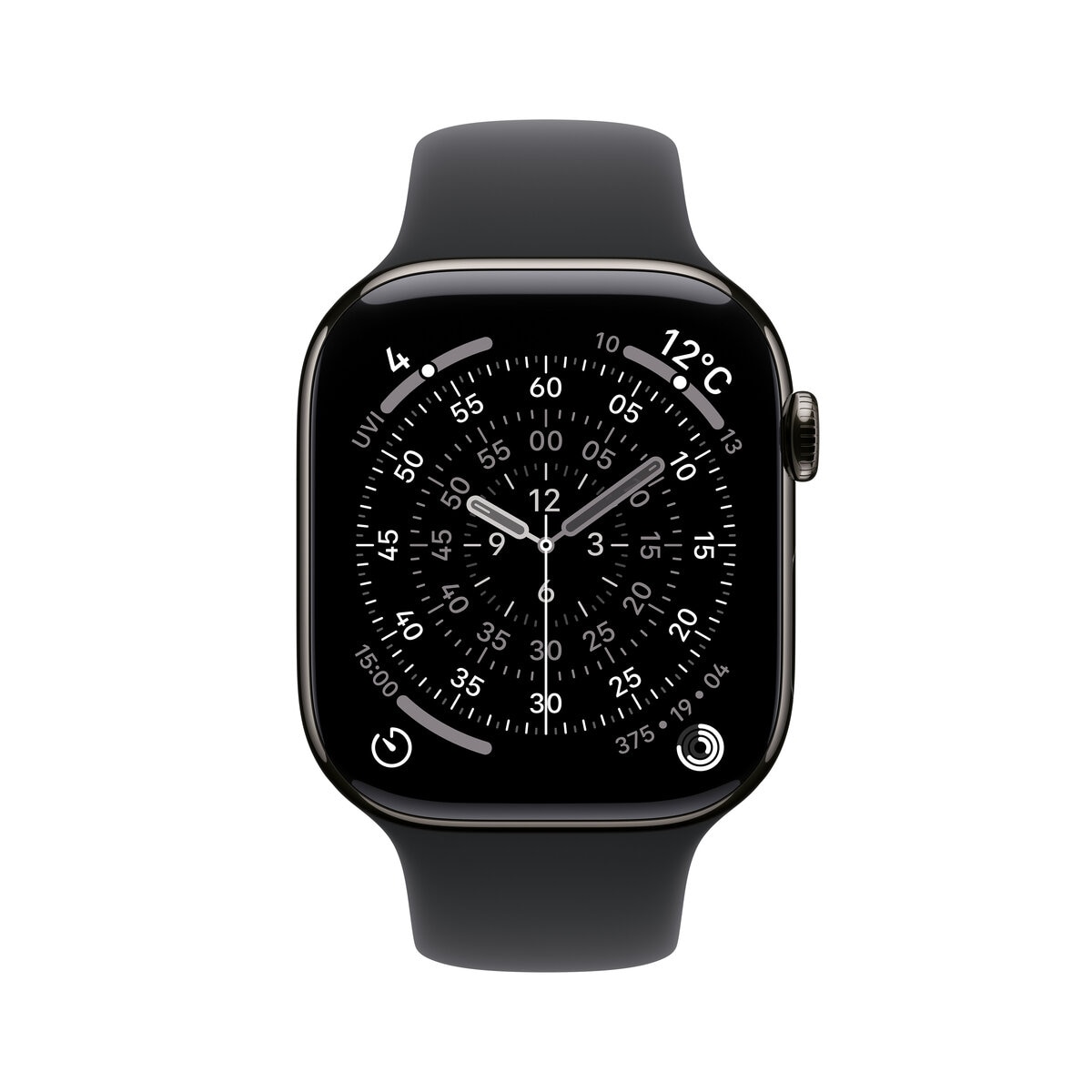 Apple Watch S11 Cellular 42mmスレートチタニウムケース