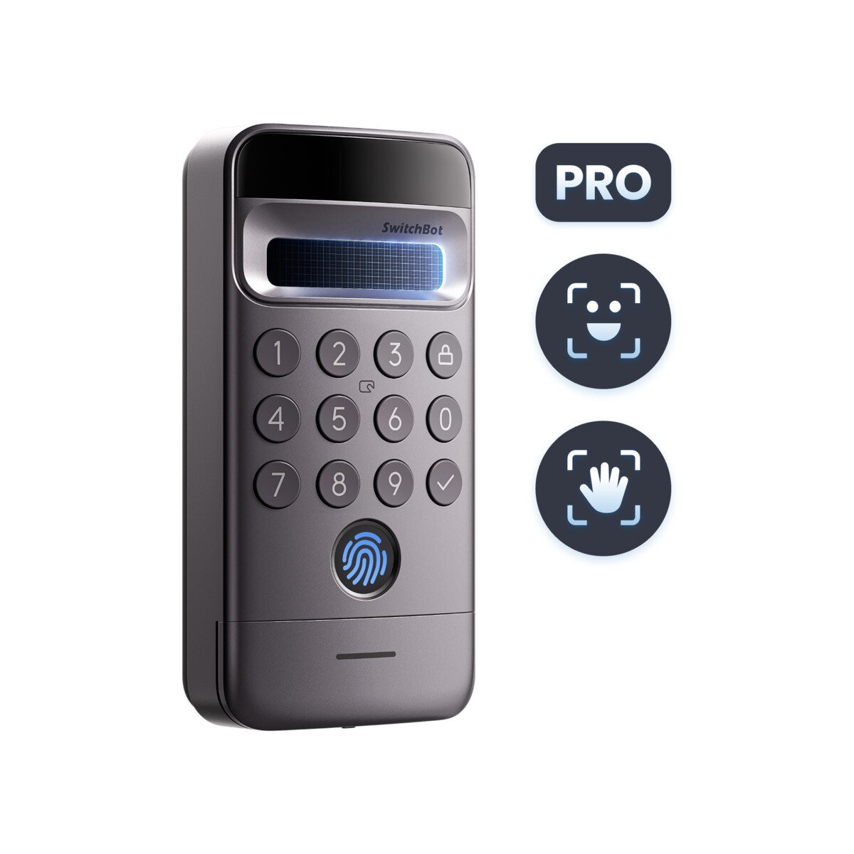 スイッチボット 顔認証パッドPro（顔・静脈認証対応） W7300502