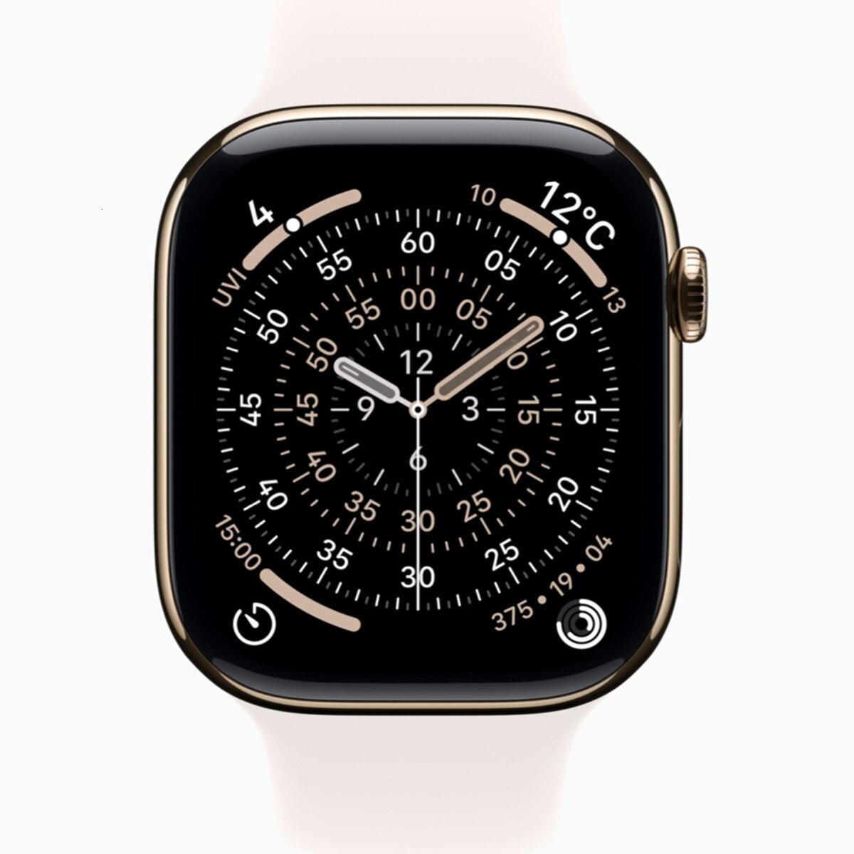 Apple Watch S11 Cellular 46mmゴールドチタニウムケース