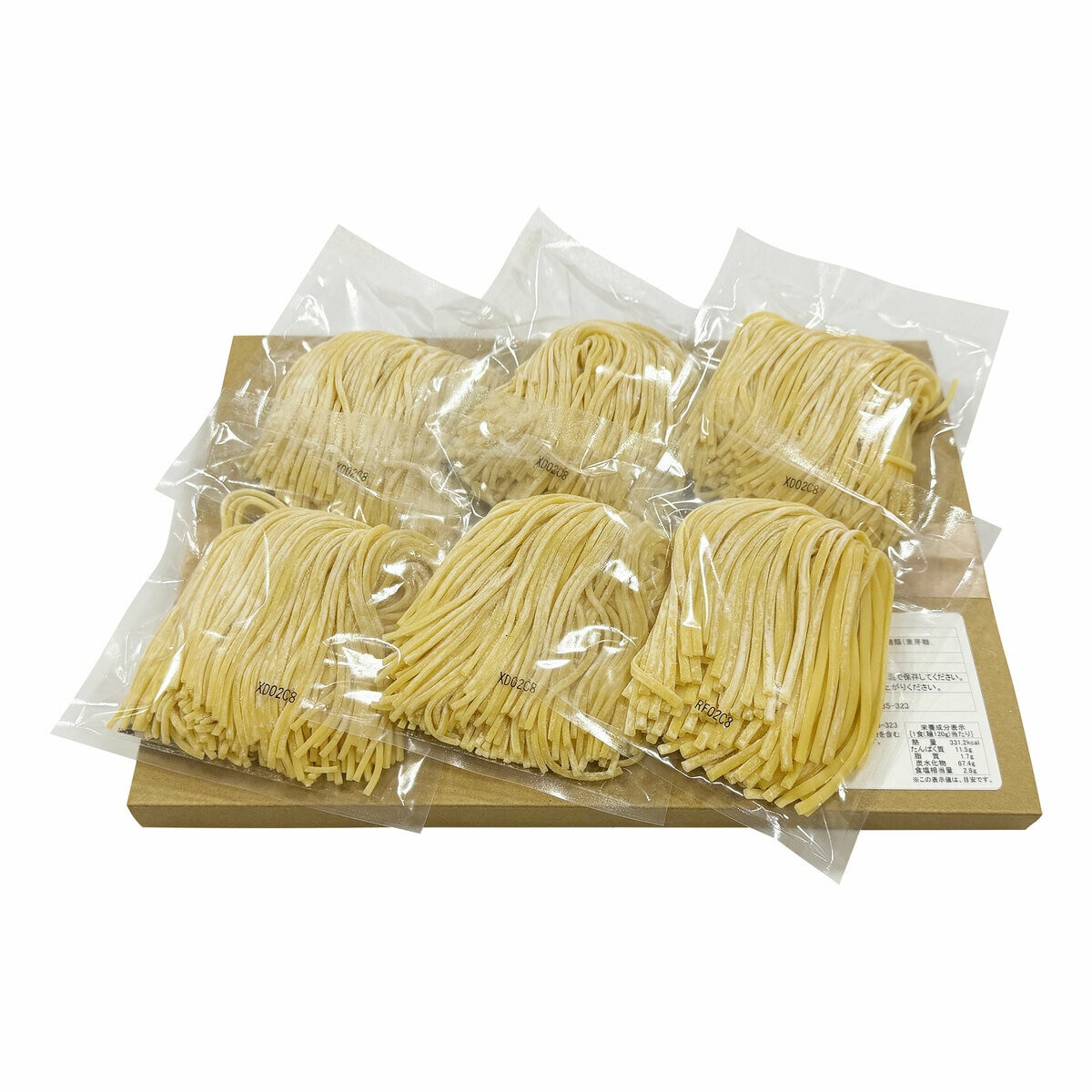 築地ばんや 生パスタ スパゲッティ 120g x 6食