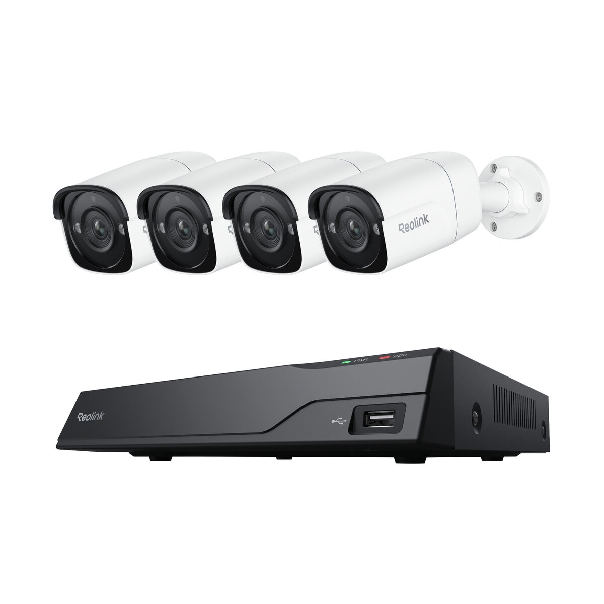 Reolink（レオリンク） NVR セキュリティシステム 5MPカメラ 4台 / 2TB HDD 付