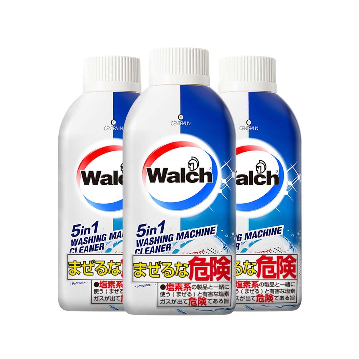 Walch（ウォルシュ）洗濯槽クリーナー (オリジナル)3本セット