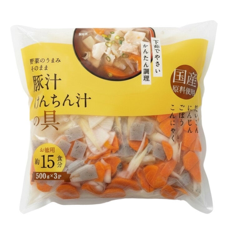 豚汁けんちん汁の具 1500g