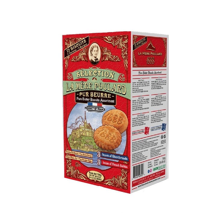 La Mere Poulard クッキーアソートボックス 750g