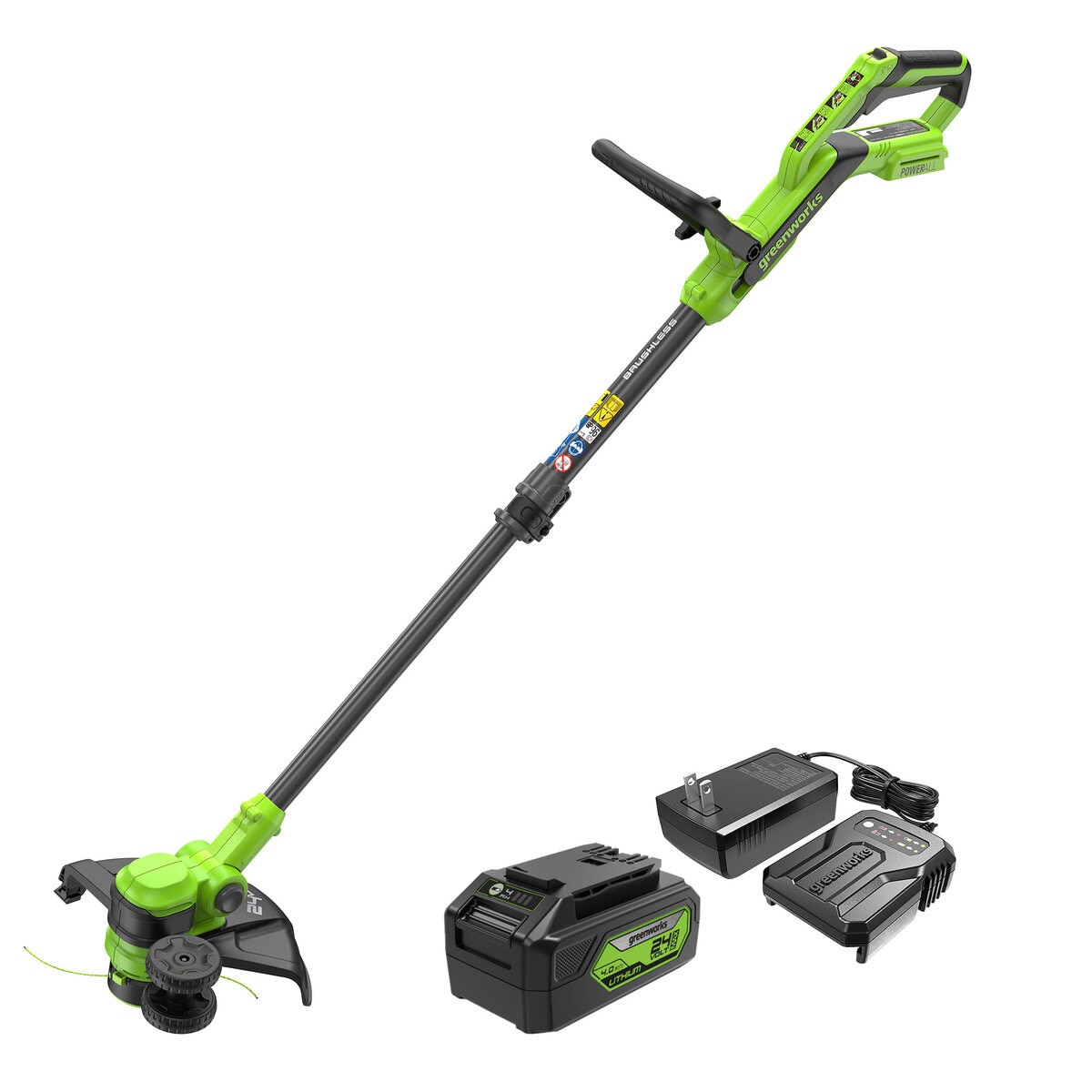 Greenworks 24V 充電式 ナイロン トリマー